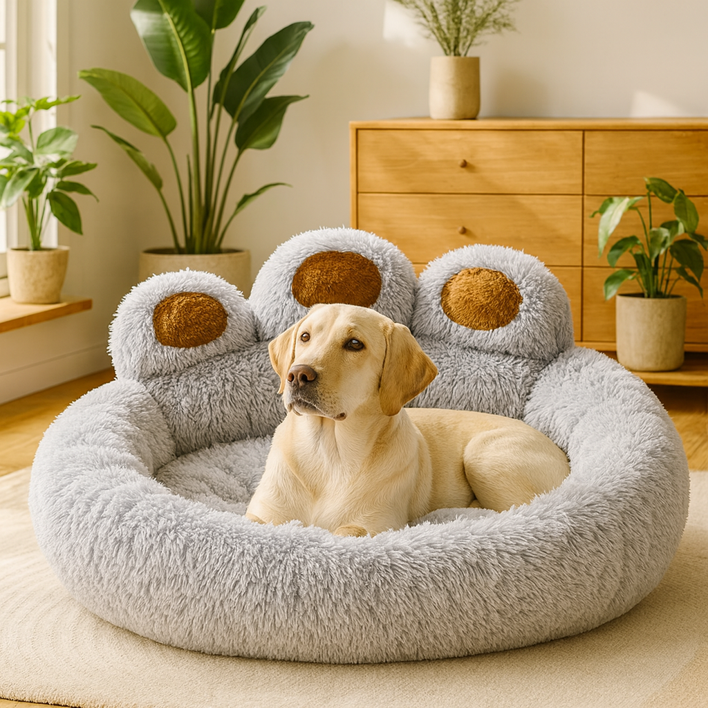 🛏️ Lit en Peluche pour Chien & Chat