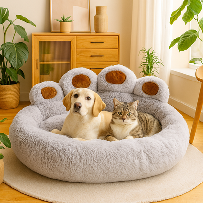 🛏️ Lit en Peluche pour Chien & Chat