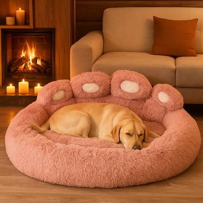 🛏️ Lit en Peluche pour Chien & Chat