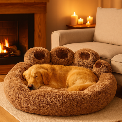 🛏️ Lit en Peluche pour Chien & Chat