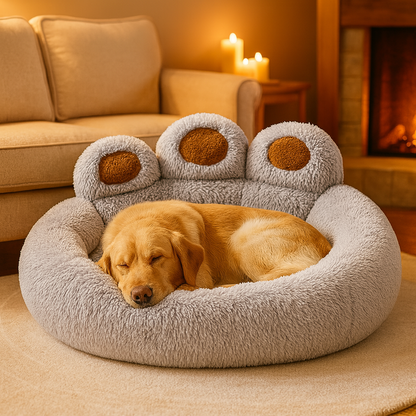 🛏️ Lit en Peluche pour Chien & Chat