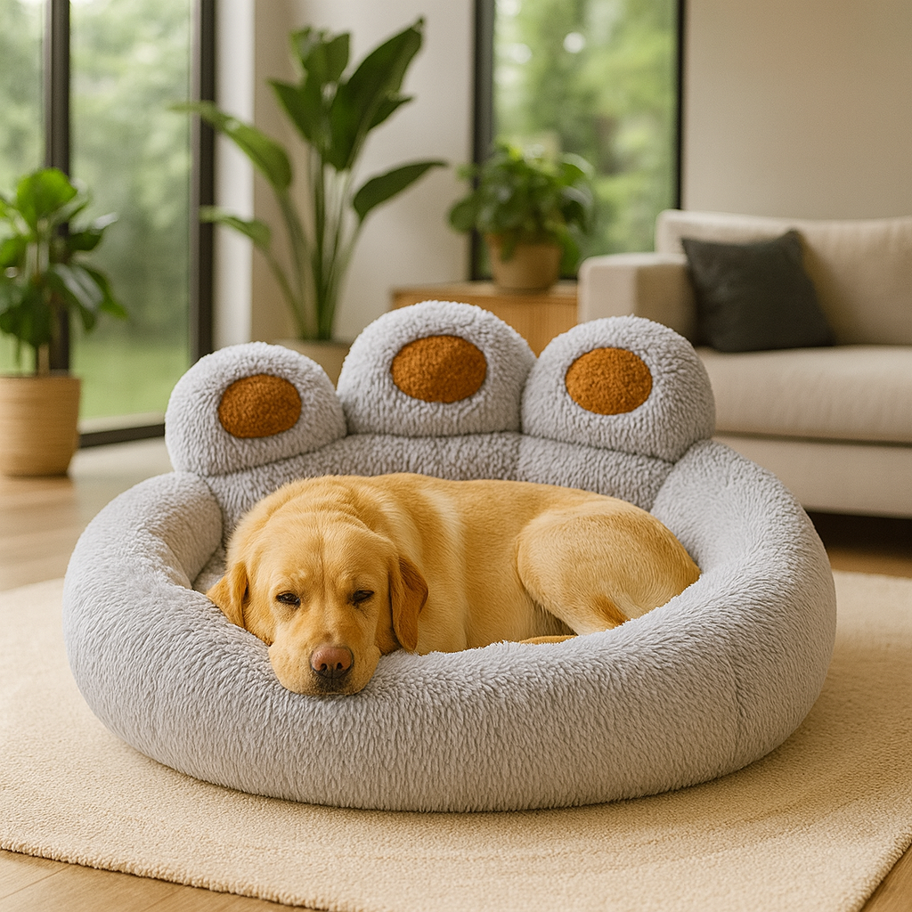 🛏️ Lit en Peluche pour Chien & Chat
