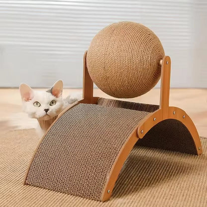 🐾 Boule à Griffes pour Chat