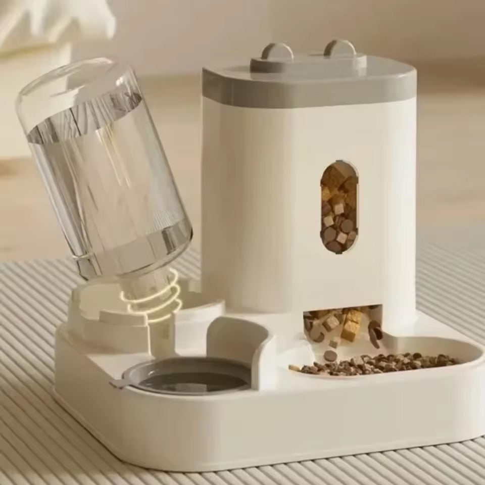 🥣 Distributeur d’Eau &amp; de Nourriture pour Chien et Chat